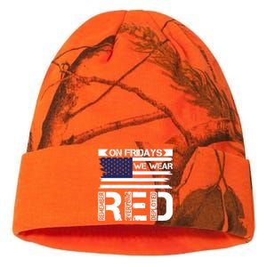 On Friday We Wear Red Kati Licensed 12" Camo Beanie