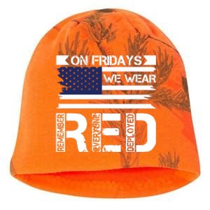 On Friday We Wear Red Kati - Camo Knit Beanie