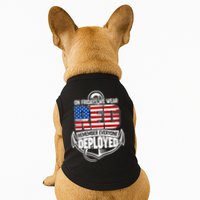 On Fridays We Wear RED Remember Everyone Deployed Doggie Tank