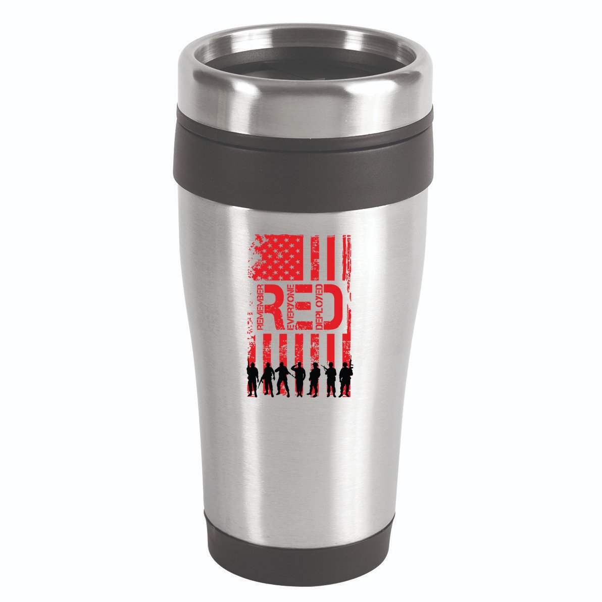 On Friday We Wear Red. 16oz Travel Tumbler