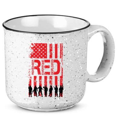 On Friday We Wear Red. 15oz Campfire Ceramic Mug