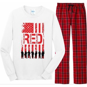 On Friday We Wear Red. Long Sleeve Pajama Set