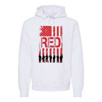 On Friday We Wear Red. Premium Hoodie