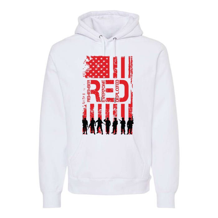 On Friday We Wear Red. Premium Hoodie