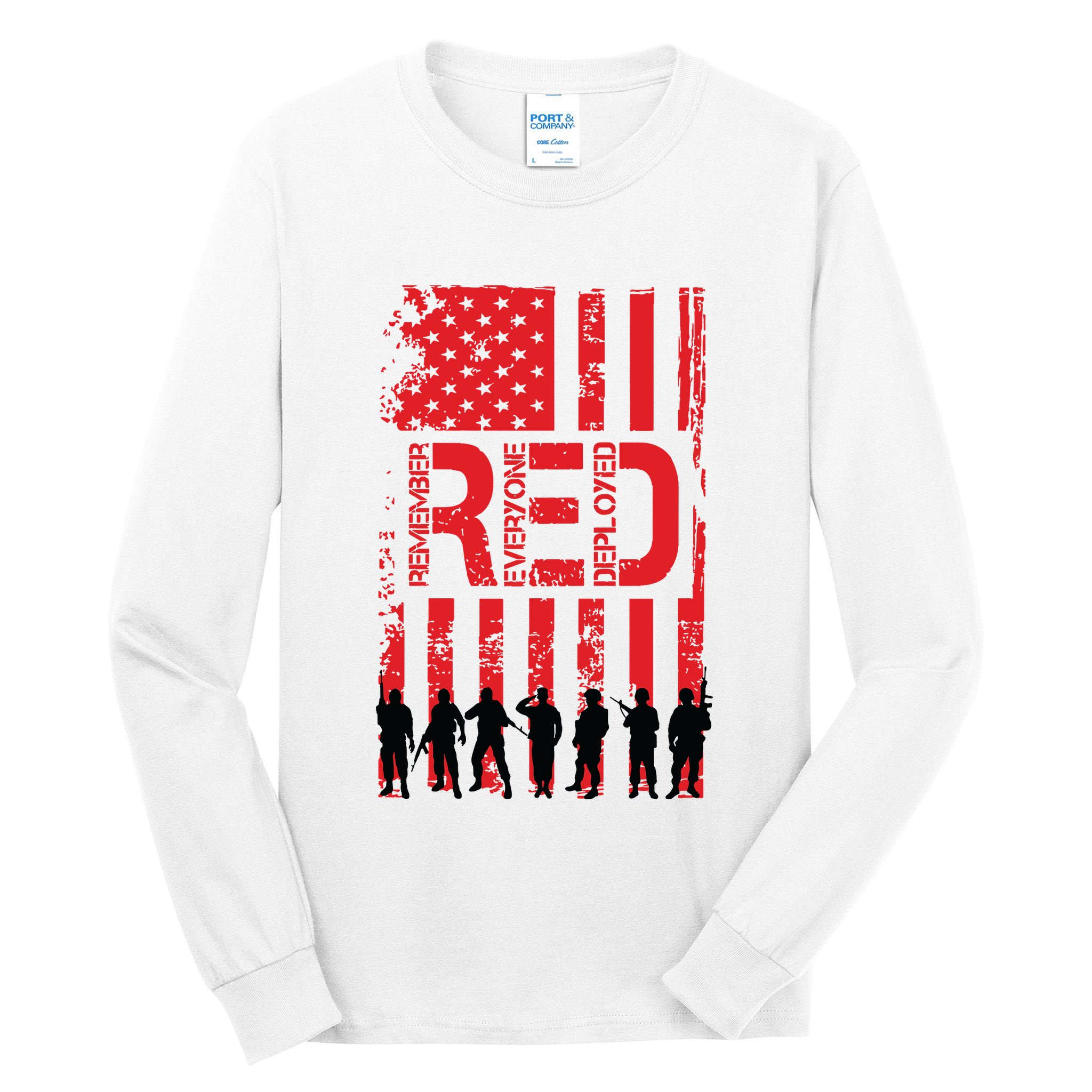 On Friday We Wear Red. Tall Long Sleeve T-Shirt