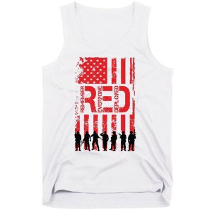 On Friday We Wear Red. Tank Top