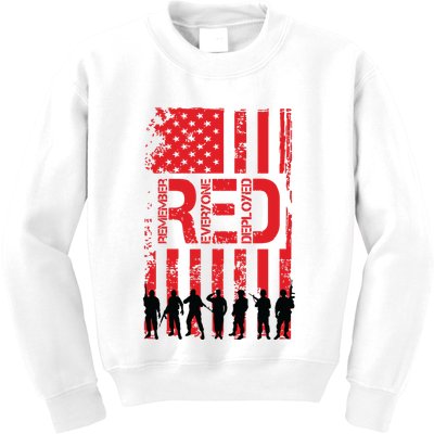 On Friday We Wear Red. Kids Sweatshirt