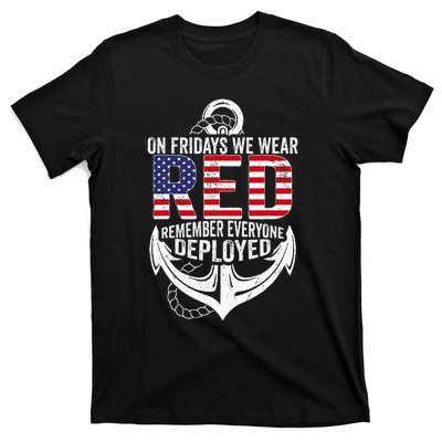 On Fridays We Wear Red Friday T-Shirt