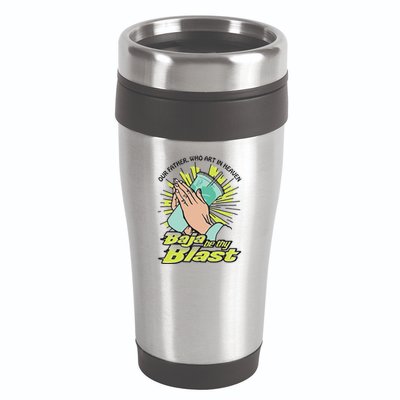 Our Father Who Art In Heaven Baja Be Thy Blast 16oz Travel Tumbler