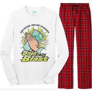 Our Father Who Art In Heaven Baja Be Thy Blast Long Sleeve Pajama Set