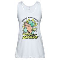 Our Father Who Art In Heaven Baja Be Thy Blast Ladies Essential Flowy Tank