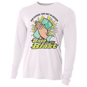 Our Father Who Art In Heaven Baja Be Thy Blast Cooling Performance Long Sleeve Crew