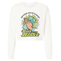 Our Father Who Art In Heaven Baja Be Thy Blast Cropped Pullover Crew