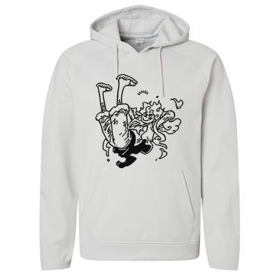 Onepiecedaiiys Gear 5 Floating In Air Essential Performance Fleece Hoodie