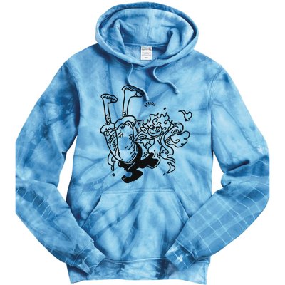 Onepiecedaiiys Gear 5 Floating In Air Essential Tie Dye Hoodie