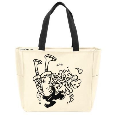 Onepiecedaiiys Gear 5 Floating In Air Essential Zip Tote Bag