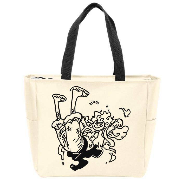 Onepiecedaiiys Gear 5 Floating In Air Essential Zip Tote Bag