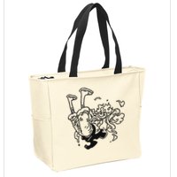 Onepiecedaiiys Gear 5 Floating In Air Essential Zip Tote Bag