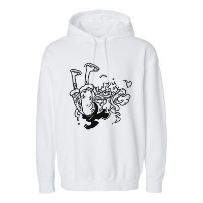 Onepiecedaiiys Gear 5 Floating In Air Essential Garment-Dyed Fleece Hoodie