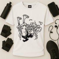 Onepiecedaiiys Gear 5 Floating In Air Essential Performance Shirt