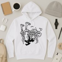 Onepiecedaiiys Gear 5 Floating In Air Essential Hoodie