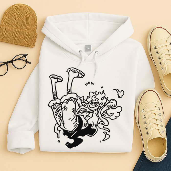 Onepiecedaiiys Gear 5 Floating In Air Essential Hoodie