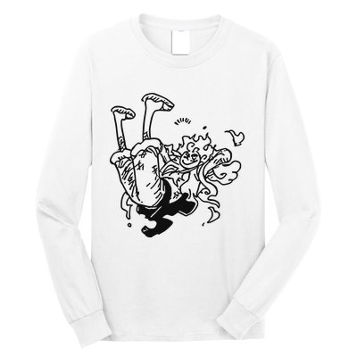 Onepiecedaiiys Gear 5 Floating In Air Essential Long Sleeve Shirt