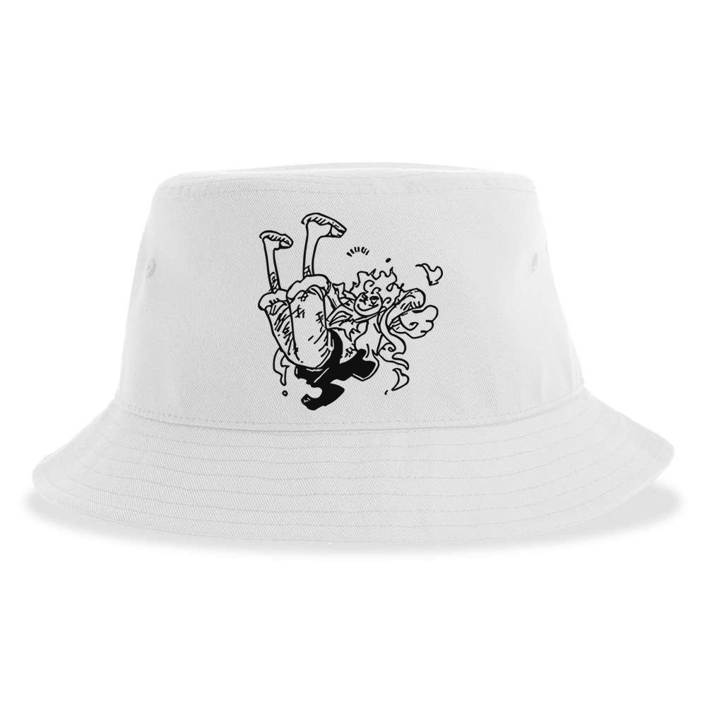 Onepiecedaiiys Gear 5 Floating In Air Essential Sustainable Bucket Hat