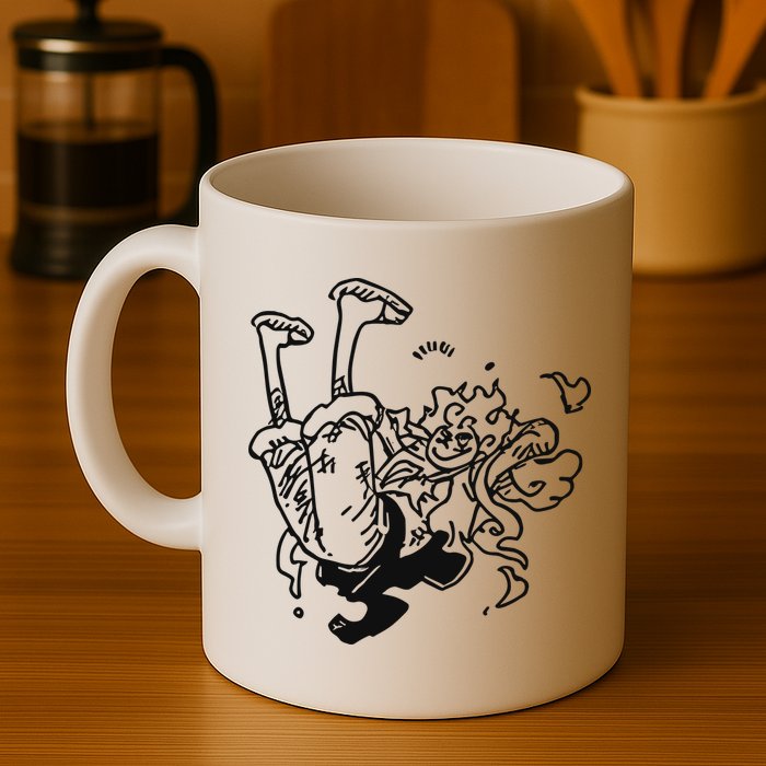 Onepiecedaiiys Gear 5 Floating In Air Essential Mug
