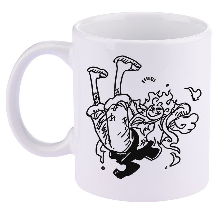 Onepiecedaiiys Gear 5 Floating In Air Essential 11oz C Handle Ceramic Mug