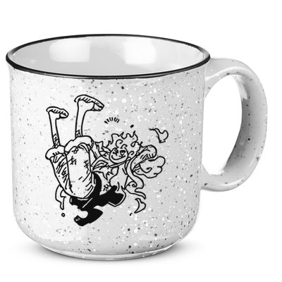 Onepiecedaiiys Gear 5 Floating In Air Essential 15oz Campfire Ceramic Mug