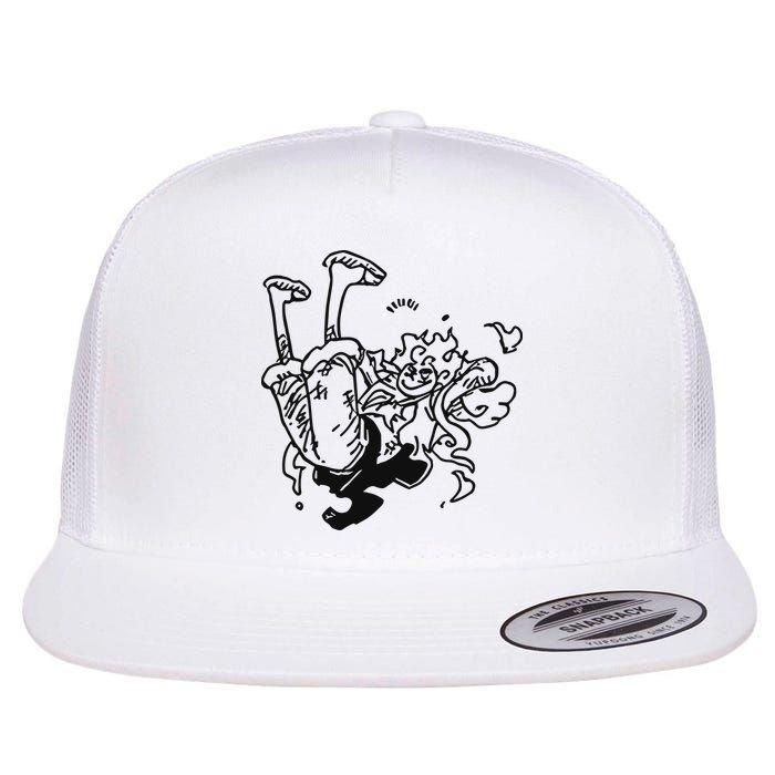 Onepiecedaiiys Gear 5 Floating In Air Essential Flat Bill Trucker Hat