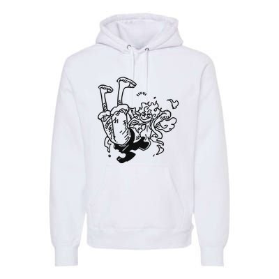 Onepiecedaiiys Gear 5 Floating In Air Essential Premium Hoodie