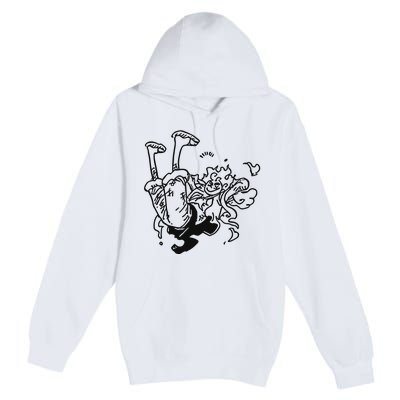 Onepiecedaiiys Gear 5 Floating In Air Essential Premium Pullover Hoodie