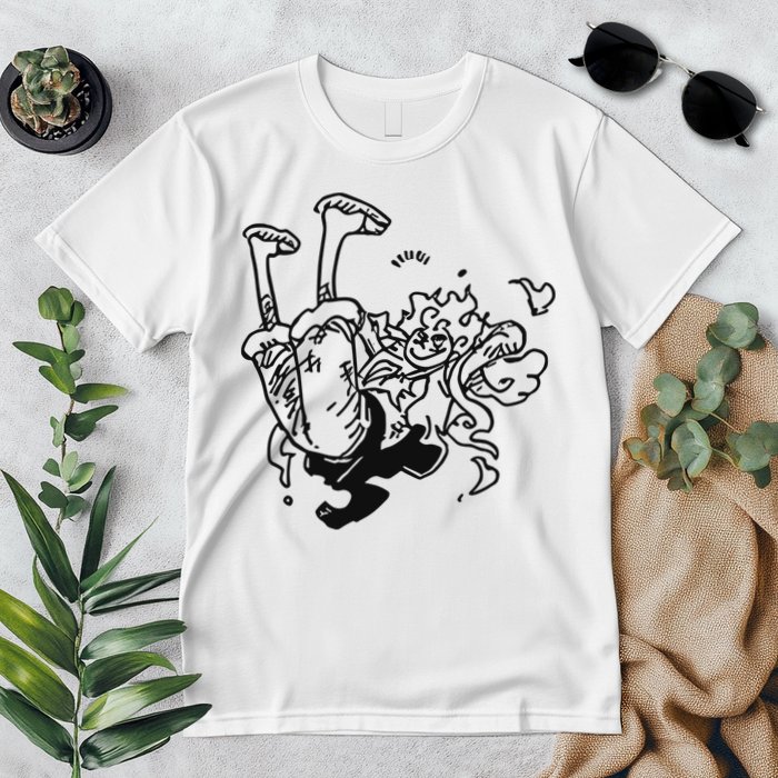 Onepiecedaiiys Gear 5 Floating In Air Essential Premium T-Shirt