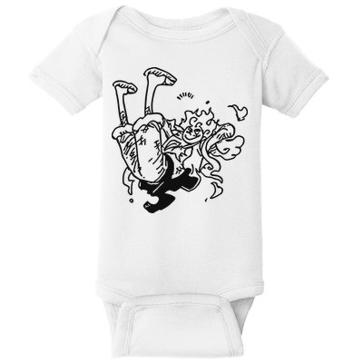 Onepiecedaiiys Gear 5 Floating In Air Essential Baby Bodysuit