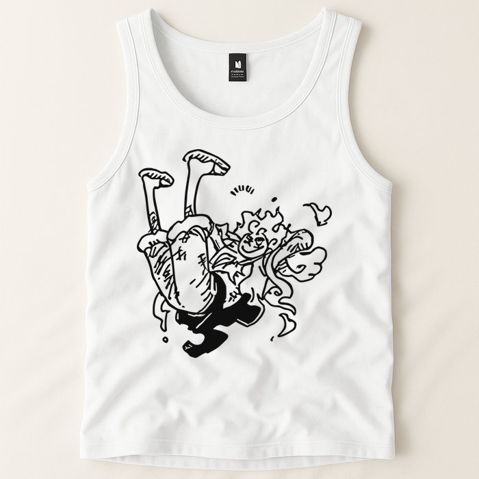 Onepiecedaiiys Gear 5 Floating In Air Essential Tank Top