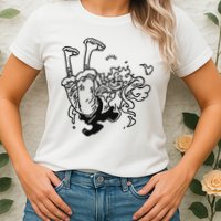 Onepiecedaiiys Gear 5 Floating In Air Essential Womens T-Shirt