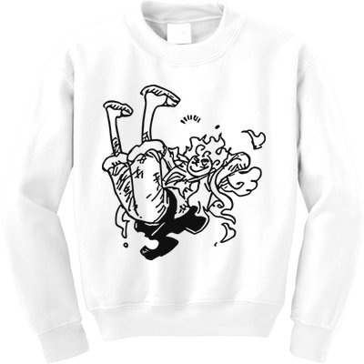 Onepiecedaiiys Gear 5 Floating In Air Essential Kids Sweatshirt