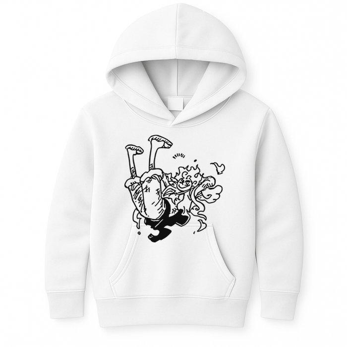 Onepiecedaiiys Gear 5 Floating In Air Essential Kids Hoodie