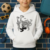 Onepiecedaiiys Gear 5 Floating In Air Essential Kids Hoodie