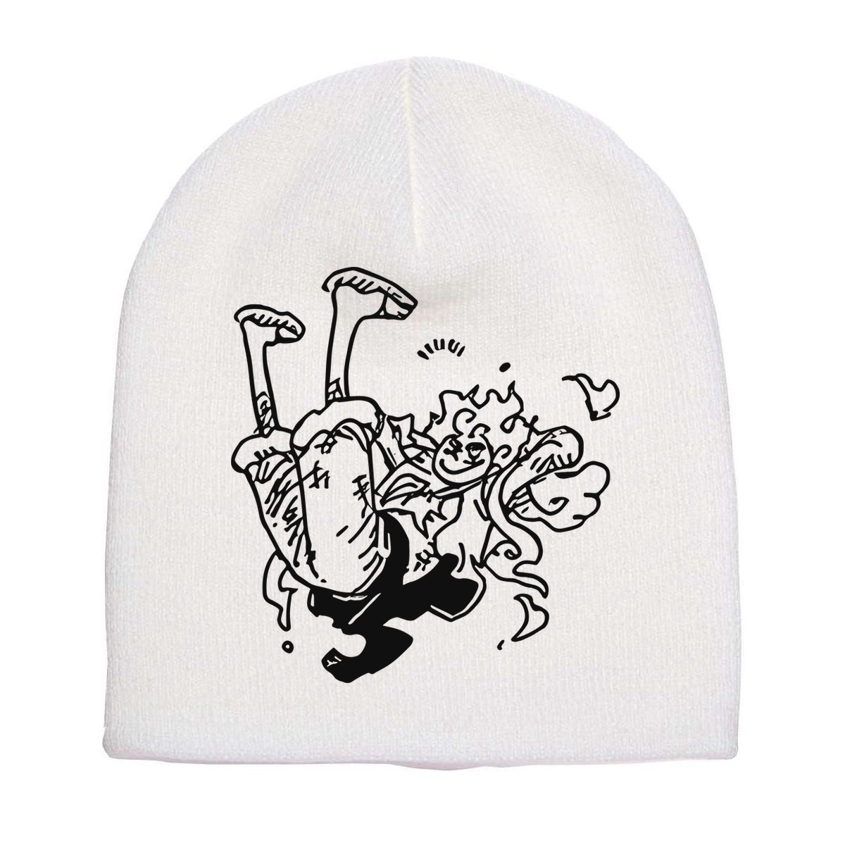 Onepiecedaiiys Gear 5 Floating In Air Essential Short Acrylic Beanie