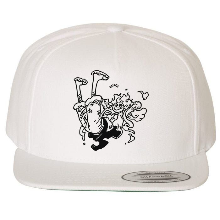 Onepiecedaiiys Gear 5 Floating In Air Essential Wool Snapback Cap