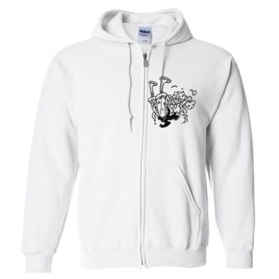 Onepiecedaiiys Gear 5 Floating In Air Essential Full Zip Hoodie