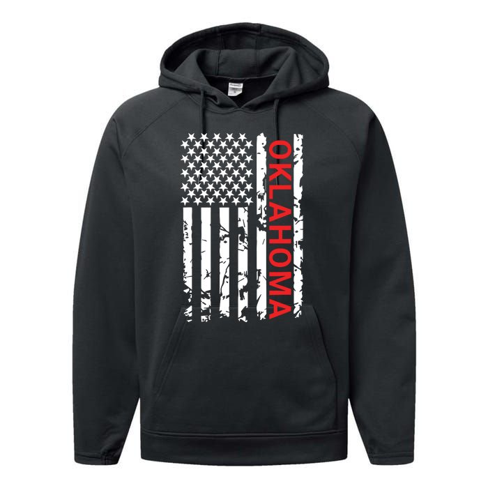 Oklahoma Gift And Women Performance Fleece Hoodie