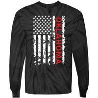 Oklahoma Gift And Women Tie-Dye Long Sleeve Shirt