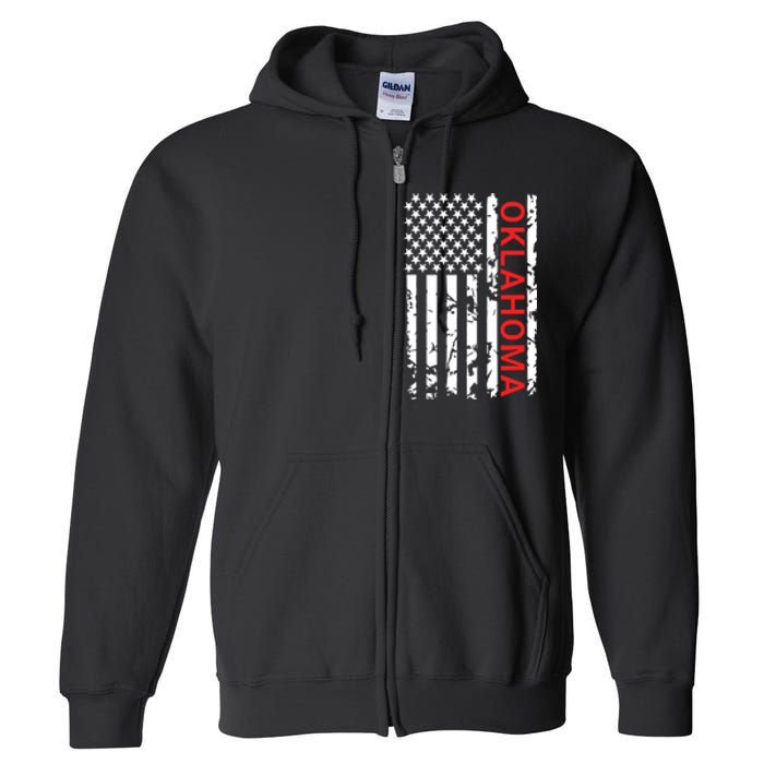 Oklahoma Gift And Women Full Zip Hoodie