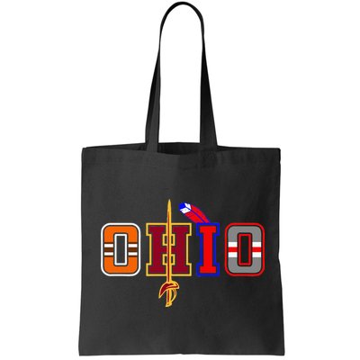 Ohio Gifts and DressedForDuty Ohio Black Small Bag