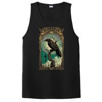 Occult Gothic Aesthetic Esoteric Crow Witchcraft Mysticism PosiCharge Competitor Tank