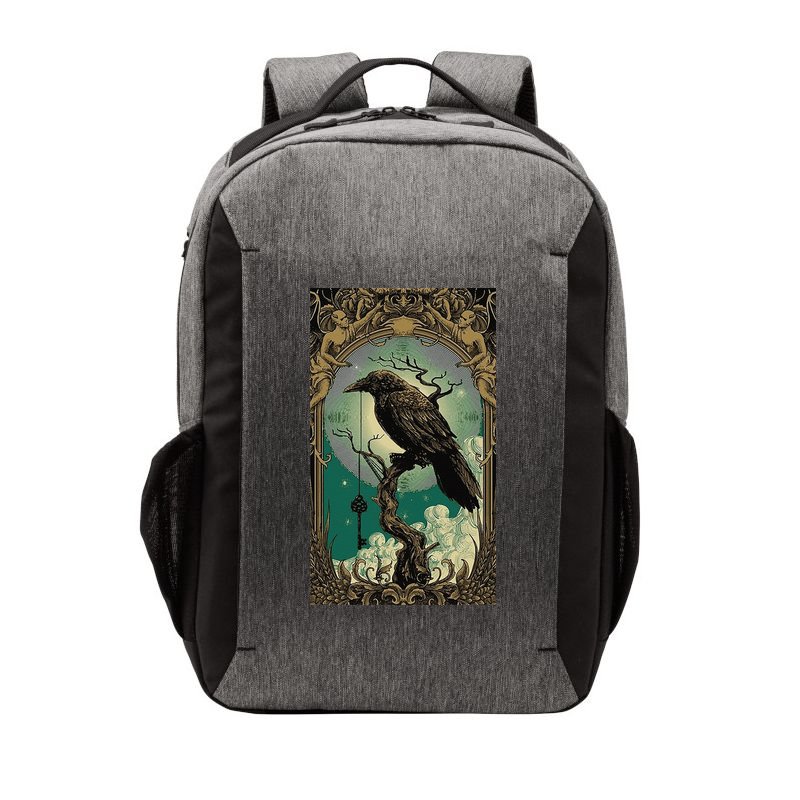 Occult Gothic Aesthetic Esoteric Crow Witchcraft Mysticism Vector Backpack